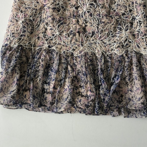 Kobi Halperin Tegan Floral Fit & Flare Skirt Size - Picture 9 of 10